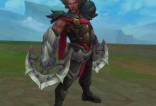 【乐玩LEWIN】英雄联盟新英雄安蓓萨建模图:铁血狼母 使得两把移动飞斧-乐玩真人线上娱乐