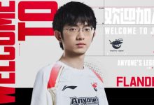 【乐玩LEWIN】圣枪来袭！AL官方：Flandre选手正式加入 担任上单-乐玩真人线上娱乐