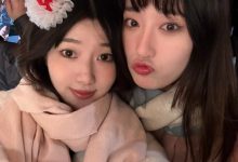 【乐玩LEWIN】阿芙分享与Kinko在上海同过圣诞合照:赶上圣诞集市的最后一天辣~-乐玩真人线上娱乐