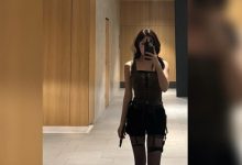 【乐玩LEWIN】韩国无畏契约美女主持Bella晒照:黑丝高跟配皮裙,吧友们觉得如何?-乐玩真人线上娱乐