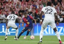 迈博体育 拉菲尼亚2射1传莱万传射 3C染红巴萨5-2皇马夺冠-乐玩真人线上娱乐