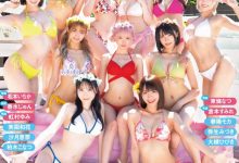 【乐玩LEWIN】11位女优共演作品HNDS-081发布!不是美少女中出し島!本中超级大共演是学园祭大乱交!-乐玩真人线上娱乐