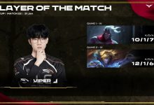 【乐玩LEWIN】谁言天地宽卧槽Viper3!Viper两局合砍22/2/13数据拿下对阵DRX全场MVP-乐玩真人线上娱乐