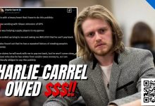 【EV扑克】趣闻 | Charlie Carrel揭露扑克巡回赛联合创始人涉嫌6万美元诈骗-乐玩真人线上娱乐