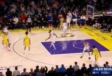 【乐玩LEWIN】管泽元看詹姆斯弧顶借掩护三分射进：太牛逼了！-乐玩真人线上娱乐