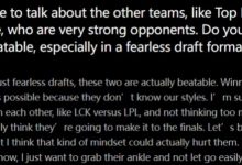 【乐玩LEWIN】TL打野选手UmTi:即使不是全局BP,TES和HLE也都是可以战胜的!-乐玩真人线上娱乐