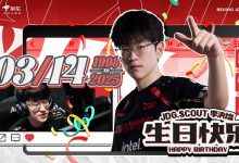 【乐玩LEWIN】JDG官博为Scout庆生:愿你在新的一岁里步履不停,热爱永驻-乐玩真人线上娱乐