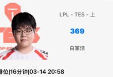 【乐玩LEWIN】明天能做到么?369成队内唯一开启Rank的选手,首局杰斯拿下MVP-乐玩真人线上娱乐