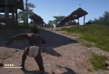 【乐玩LEWIN】What can I Say🤣《刺客信条影》黑人主角弥助的空手近战攻击为肘击！-乐玩真人线上娱乐