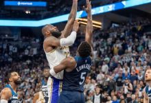 迈博体育 东詹合计空砍65分 湖人不敌森林狼总分1-3被夺赛-乐玩真人线上娱乐