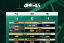 【乐玩LEWIN】英雄亚冠ACL总决赛赛程：九大项目 直通电竞世界杯名额花落谁家-乐玩真人线上娱乐