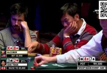 【EV扑克】用3嗨抓诈唬?WSOP主赛这手牌颠覆你对德扑的认知!-乐玩真人线上娱乐