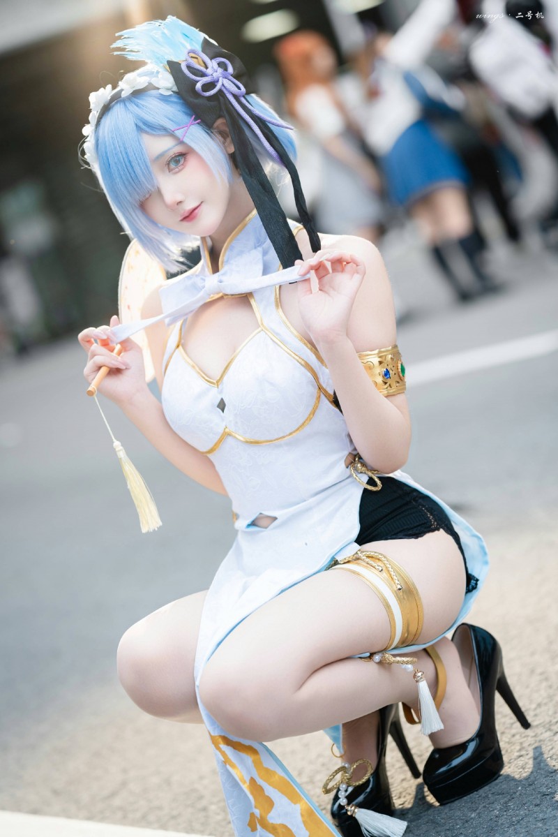 Cosplay：RE0 蕾姆@羽生三未