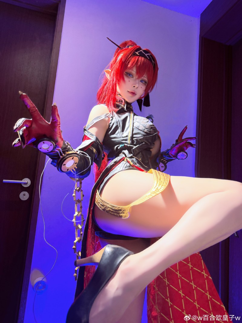 Cosplay：鸣潮 吟霖@w百合欧皇子w