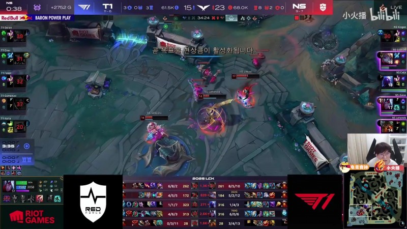Bsyy: NS给T1莽昏头了 T1就Faker正常一点 其他人神志不清了