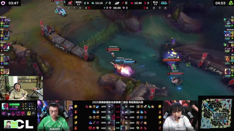 K神看左手阿卡丽8-0游龙干碎WBG:沉睡雄狮被唤醒了!BLG回来了!