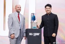 【乐玩LEWIN】Rita晒照：恭喜UZI！🎉现场见证荣耀时刻！-乐玩真人线上娱乐