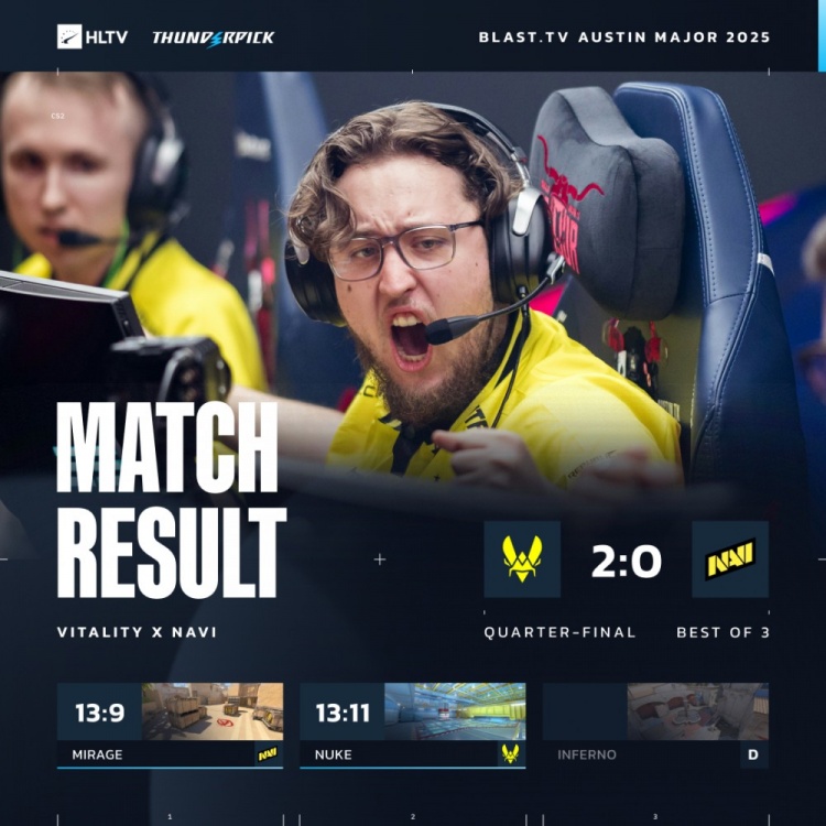 🎮真挡不住！mezii开转 ZywOo41杀傲视群雄 小蜜蜂横扫NAVI晋级