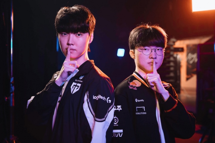 LOL官方发布Chovy&Faker历史交手战绩：61-61 打成平手