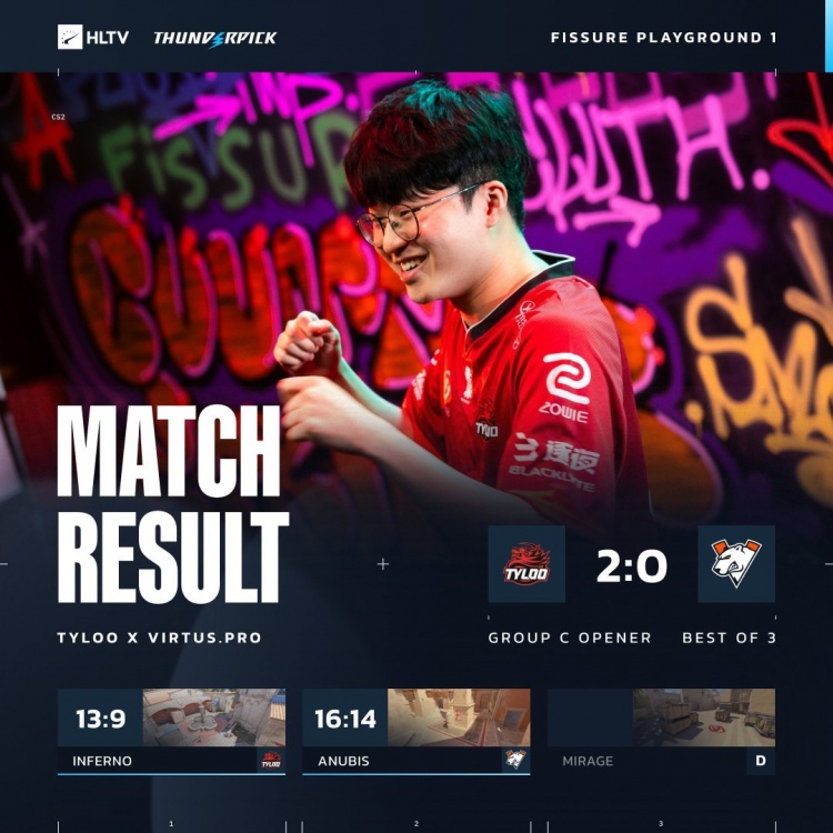 🎮队安勿念JEE！JamYoung状态火热zhoking稳定输出 TYLOO零封VP