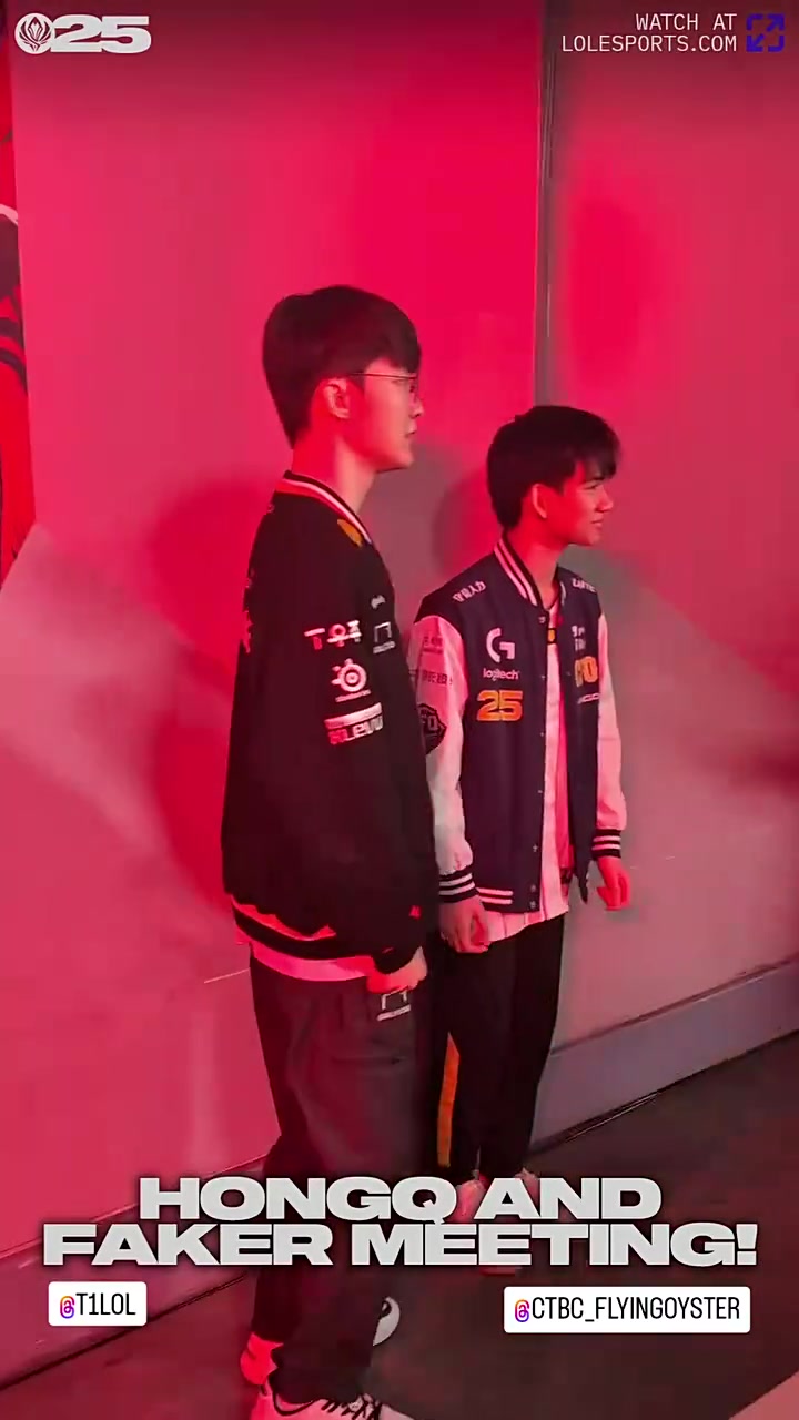 LoL官方分享Faker和HongQ互动视频:本次MSI年龄最大和最小选手