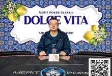 【EV扑克】简讯 | 郑晓生在Merit Poker大师赛夺冠，5,300豪客赛QQPK战队魏国梁进入Day 3-乐玩真人线上娱乐