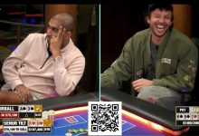 【EV扑克】是四条还是诈唬?Airball河牌全下后亮出A,这手牌让对手陷入长考-乐玩真人线上娱乐
