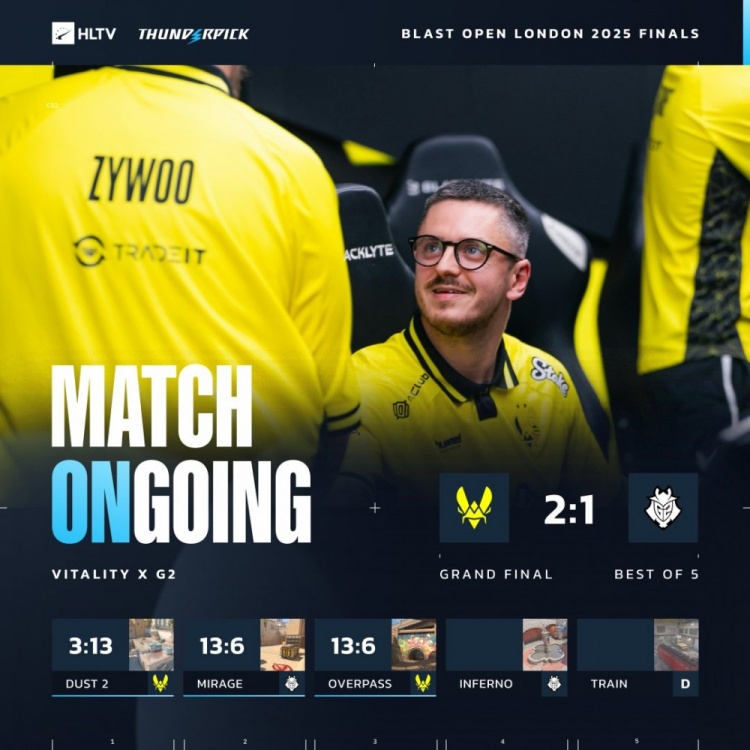 🎮G2死亡游乐园晕头转向 下半场0分 小蜜蜂赢下图三拿赛点
