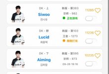 【乐玩LEWIN】许哥要当区王！OBGG显示DK全员现已收假 开始韩服排位训练备战亚洲邀请赛-乐玩真人线上娱乐