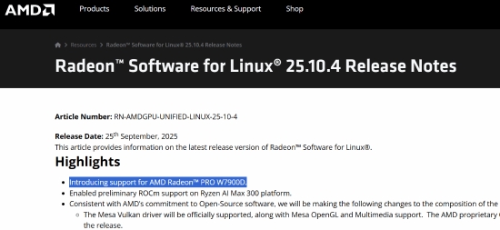 神秘中国特供显卡！AMD官方确认新显卡Radeon PRO W7900D