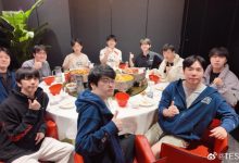 【乐玩LEWIN】TES工作人员分享赛后聚餐合照:八强啦,孩子们先吃饭吧~-乐玩真人线上娱乐