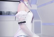【乐玩LEWIN】艾什莉体模PeachMilky更新《妮姬》Cos:肤白貌美 凹凸有致-乐玩真人线上娱乐