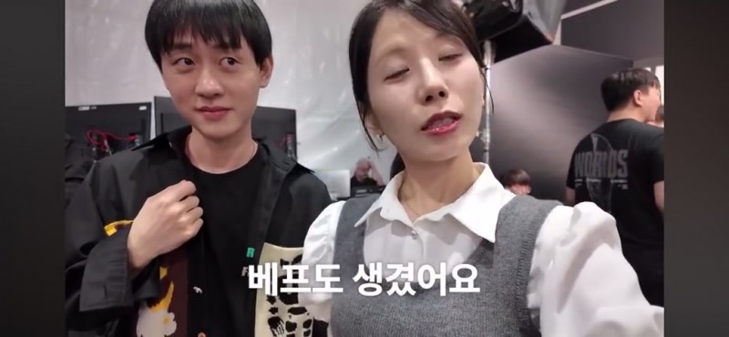 志宣：和Ming是很好的朋友 来我们待机地一起看比赛 很温柔亲切