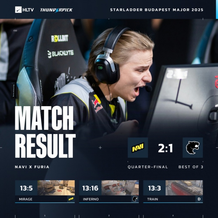 🎮底蕴犹在!makazze熄灭黑色闪光 NAVI淘汰夺冠热门黑豹进四强