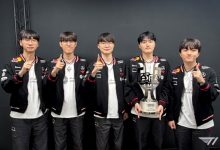 【乐玩LEWIN】T1分享赛后选手合影:我们是KeSPA CUP 2025 冠军~!-乐玩真人线上娱乐