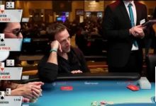 【EV扑克】四家全下！AA、KK、TT、同花，谁是最后赢家？-乐玩真人线上娱乐