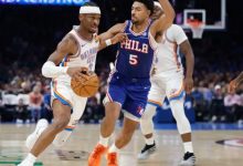 迈博体育 SGA27+5马克西28+5 霍姆格伦29+9雷霆送76人三连败-乐玩真人线上娱乐