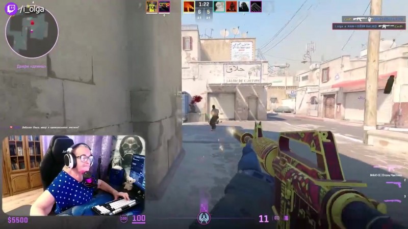 俄罗斯77岁奶奶被提名年度最佳时刻！CS2一打五反杀名场面