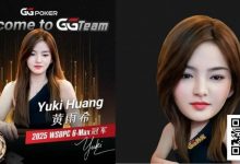 【EV扑克】重磅官宣！WSOP中国首位女子冠军Yuki黄雨希加入GGTeam-乐玩真人线上娱乐