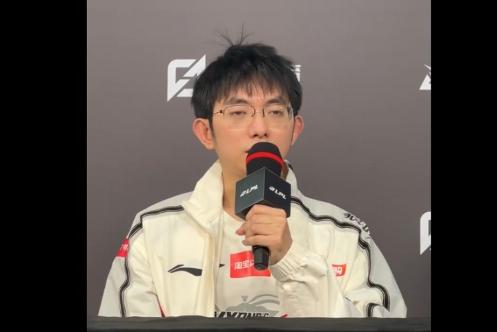 圣枪哥:下场打JDG的Xiaoxu要发挥好一点,上次打他的时候失误很多