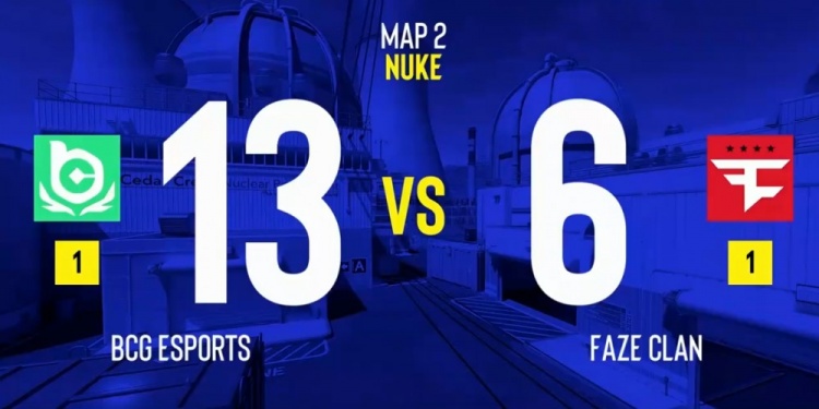 🎮broky独木难支！s1mple关键局四杀取分 BC全员发挥赢下图二