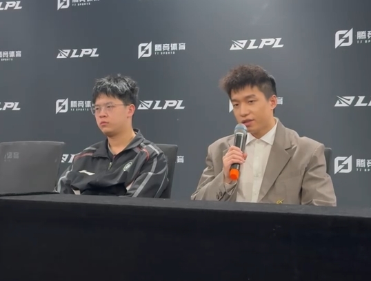 EDG主教练ClearLove：今天比赛其实打得挺精彩的，后面好好努力吧