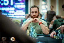 【EV扑克】Onyx豪客赛PLO主赛Day 1b战罢，“国王”周全记分牌位居第二-乐玩真人线上娱乐