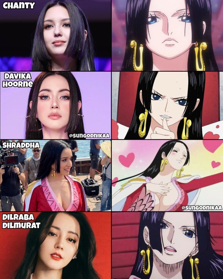 外国博主推荐《海贼王》真人剧演女帝的人选 迪丽热巴赫然在列