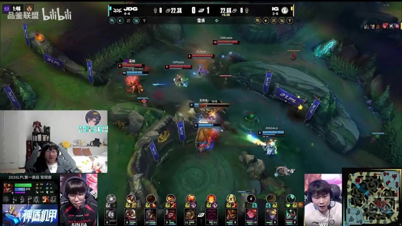 Ning王看JDG 2-1 IG：这把就是上路差距，这Xiaoxu太猛了