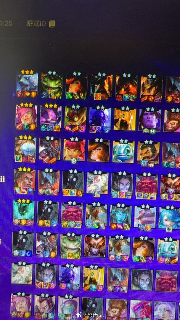 希然分享云顶之弈战绩：  那说啥了 三星锤石可以被任何人爆杀