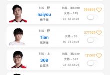【乐玩LEWIN】小天回来了？OBGG更新将Tian归入TES队列-乐玩真人线上娱乐