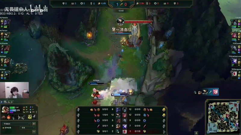 二路解说看Tian蔚一分钟死两次被AL零封：怎么感觉是kanavi回来了