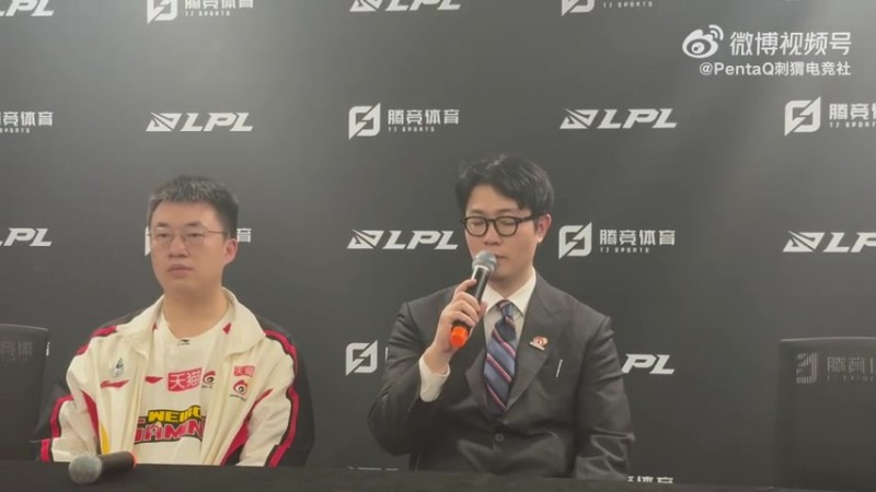 WBG教练：（打JDG）保持现在的状态 再改进一些毛病 希望能赢下