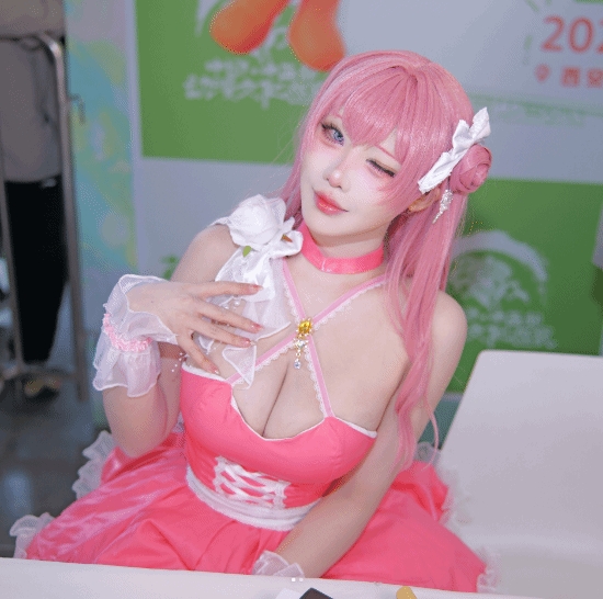 数值确实高啊!韩援Coser Yasal分享西安线下活动新图